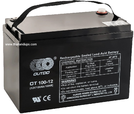 OUTDO  battery 12V100Ah
